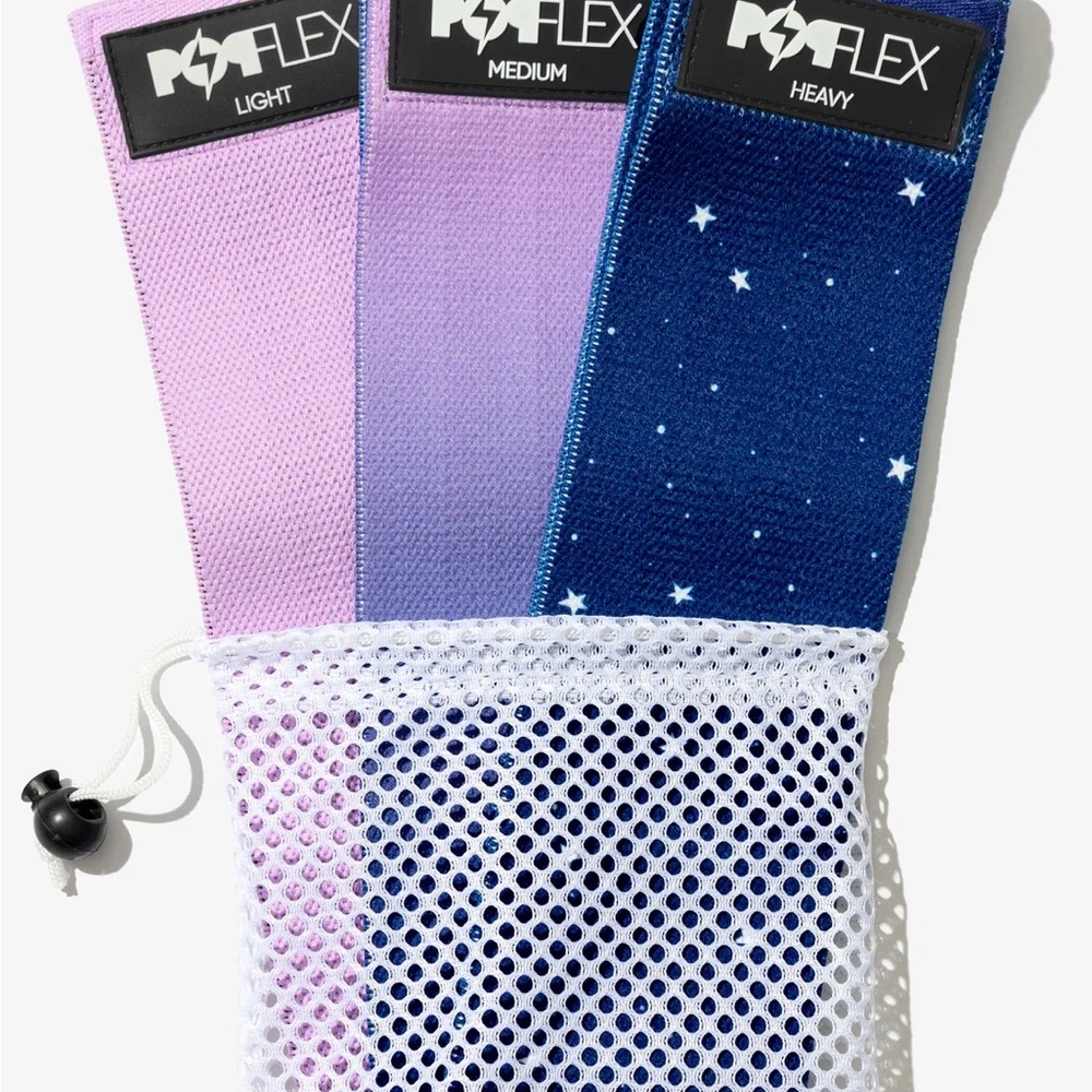 POPFLEX Resistance Bands Set -Diamond Sky